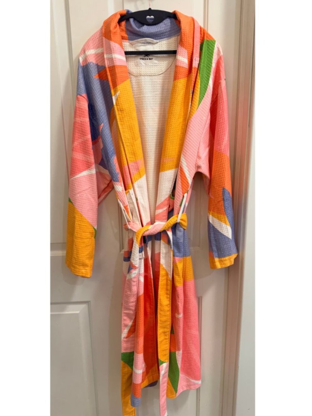 Dock & Bay Sinharaja Haven Quick Dry Waffle Bath Robe Towel One Size